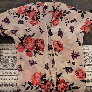 Floral kimono